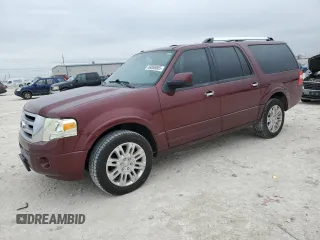 2013 Ford Expedition EL Limited with VIN 1FMJK1K51DEF11640, listed as a Copart auction lot 46086005 with 265,981 mi miles and Clean Title. Bid and sale history available at carsss.com. Image 1.