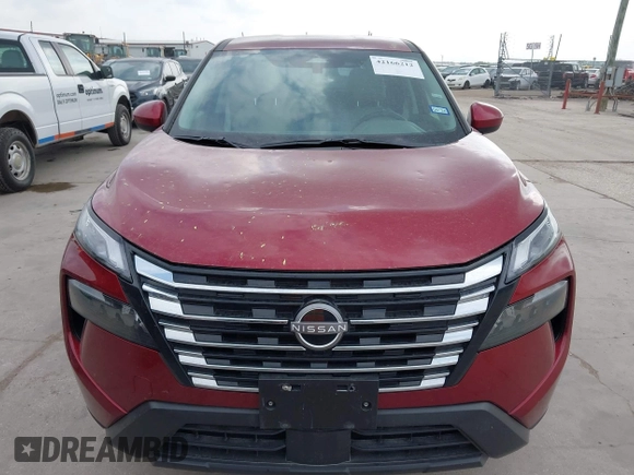 2025 Nissan Rogue SV with VIN 5N1BT3BA1SC772026, listed as a IAAI auction lot 42166212 with 12,207 mi miles. Bid and sale history available at carsss.com. Image 12.