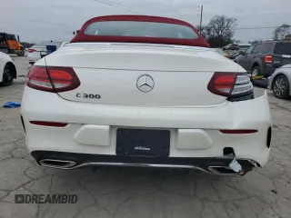 2023 Mercedes-Benz C 300 with VIN W1KWK8DB9PG132874, listed as a Copart auction lot 80416294 with 10,334 mi miles and Salvage Title. Bid and sale history available at DreamBid. Image 6.