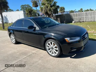 2013 Audi A4 Premium Plus with VIN WAUEFAFL0DA069036, listed as a Copart auction lot 48891675 with 126,788 mi miles and Salvage Title. Bid and sale history available at carsss.com. Image 1.
