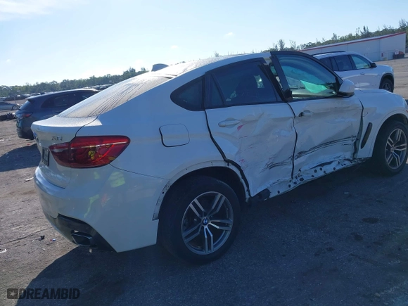 2018 BMW X6 xDrive35i with VIN 5UXKU2C5XJ0Z62290, listed as a IAAI auction lot 41687837 with 102,908 mi miles. Bid and sale history available at carsss.com. Image 4.
