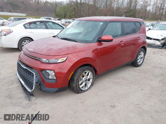 2022 Kia Soul LX with VIN KNDJ23AU8N7836980, listed as a IAAI auction lot 41871840 with 47,162 mi miles. Bid and sale history available at carsss.com. Image 17.