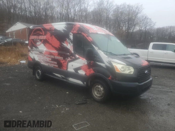 2017 Ford Transit z VIN 1FTYR1CMXHKB34060, wystawiony jako Copart lot #47865035 z przebiegiem 105 948 mil mil oraz Szkoda całkowita • Salvage title. Historia ofert i sprzedaży dostępna na DreamBid. Obrazek 4.