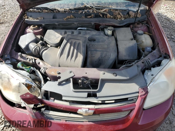 2009 Chevrolet Cobalt 1LT with VIN 1G1AT58H197236799, listed as a Copart auction lot 46077845 with 160,550 mi miles and Salvage Title. Bid and sale history available at DreamBid. Image 11.