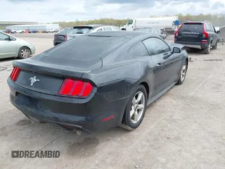 2015 Ford Mustang V6 with VIN 1FA6P8AM6F5305588, listed as a IAAI auction lot 42106438 with 100,864 mi miles and . Bid and sale history available at carsss.com. Image 4.