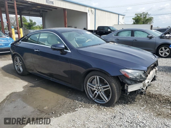 2019 Mercedes-Benz E 450 with VIN WDD1J6HB8KF077201, listed as a Copart auction lot 55440255 with Not Provided miles and Salvage Title. Bid and sale history available at DreamBid. Image 4.