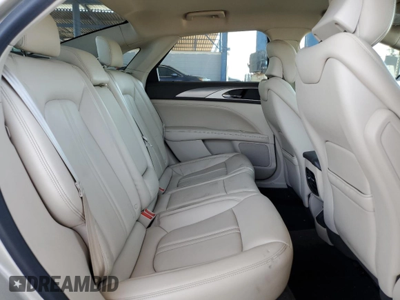 2017 Lincoln MKZ Premiere with VIN 3LN6L5A93HR665641, listed as a Copart auction lot 62921495 with 36,089 mi miles and Salvage title. Bid and sale history available at DreamBid. Image 10.