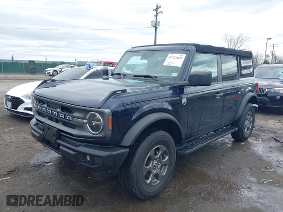 2021 Ford Bronco with VIN 1FMDE5BH8MLA83132, listed as a IAAI auction lot 41729825 with 31,192 mi miles and . Bid and sale history available at DreamBid. Image 18.