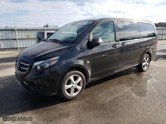 2017 Mercedes-Benz Metris Passenger Van with VIN WD4PG2EE8H3306082, listed as a Copart auction lot 84463414 with NaN miles and Clean Title. Bid and sale history available at carsss.com. Image 1.