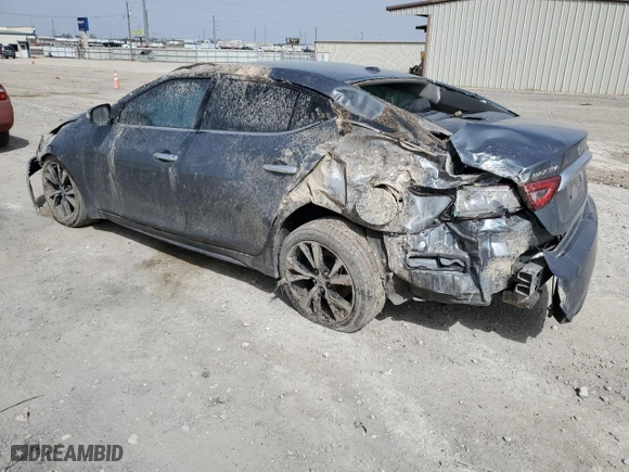 2018 Nissan Maxima SV with VIN 1N4AA6AP6JC370620, listed as a Copart auction lot 48115595 with 134,172 mi miles and Salvage Title. Bid and sale history available at carsss.com. Image 2.
