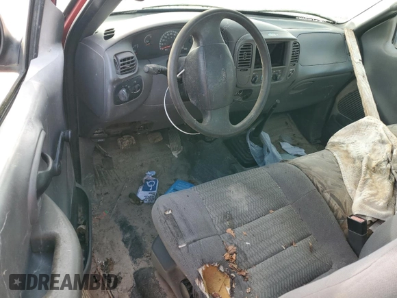 2002 Ford F-150 XL with VIN 1FTRF17252NA61532, listed as a Copart auction lot 53083735 with Not provided miles and Salvage title. Bid and sale history available at DreamBid. Image 8.