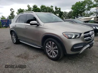 2020 Mercedes-Benz GLE 450 with VIN 4JGFB5KE2LA025342, listed as a Copart auction lot 62504525 with 73,727 mi miles and Clean title. Bid and sale history available at DreamBid. Image 4.