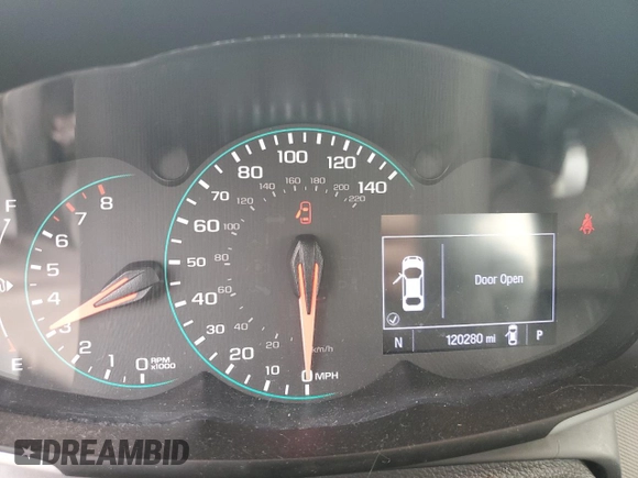 2020 Chevrolet Sonic LT z VIN 1G1JG6SB2L4115299, wystawiony jako Copart lot #41826735 z przebiegiem 120 280 mil mil oraz Szkoda całkowita • Salvage title. Historia ofert i sprzedaży dostępna na DreamBid. Obrazek 9.