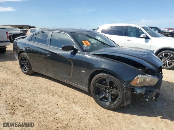 2014 Dodge Charger RT Plus with VIN 2C3CDXCT1EH114189, listed as a Copart auction lot 46790125 with 65,257 mi miles and Salvage Title. Bid and sale history available at carsss.com. Image 4.