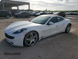 2012 Fisker Karma EcoSport z VIN YH4K14AA7CA001221, wystawiony jako Copart lot #39737594 z przebiegiem 41 671 mil mil oraz Szkody całkowita. Historia ofert i sprzedaży dostępna na DreamBid. Obrazek 1.