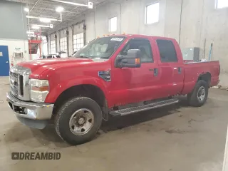2008 Ford Super Duty F-250 SRW XL with VIN 1FTSW21598EE30217, listed as a Copart auction lot 69143724 with 285,467 mi miles and Non Repairable. Bid and sale history available at carsss.com. Image 1.
