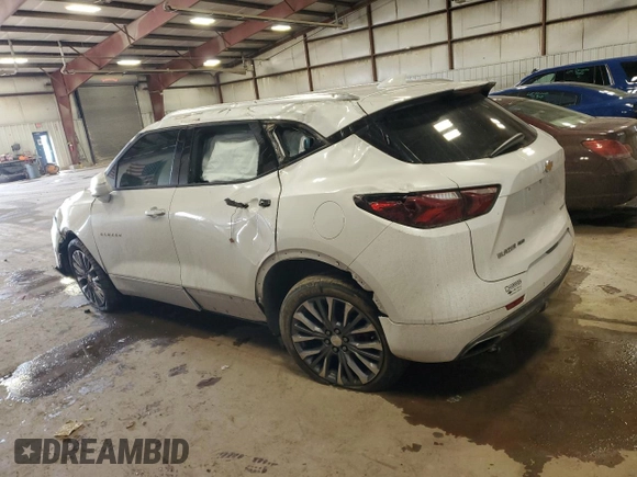 2020 Chevrolet Blazer Premier with VIN 3GNKBLRS9LS646277, listed as a Copart auction lot 43941815 with 67,967 mi miles and Non repairable. Bid and sale history available at DreamBid. Image 2.