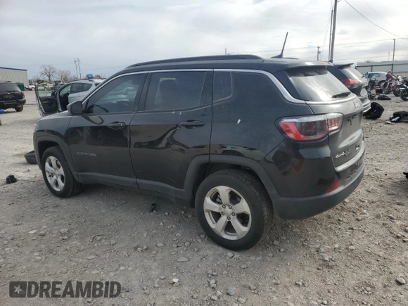 2022 Jeep Compass Latitude with VIN 3C4NJDBB6NT124048, listed as a Copart auction lot 48069535 with 32,784 mi miles and Salvage title. Bid and sale history available at DreamBid. Image 2.