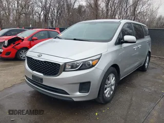 2017 Kia Sedona L with VIN KNDMA5C17H6271663, listed as a IAAI auction lot 41492437 with 338,875 mi miles. Bid and sale history available at carsss.com. Image 18.