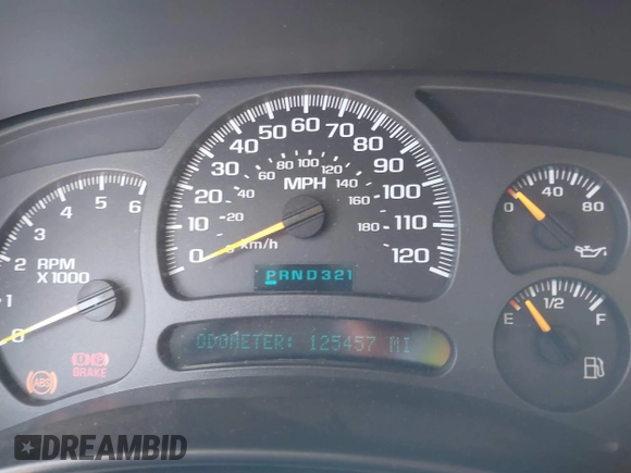 2004 Chevrolet Tahoe Z71 z VIN 1GNEK13Z04R258348, wystawiony jako IAAI lot #42371719 z przebiegiem 125 457 mil mil oraz . Historia ofert i sprzedaży dostępna na DreamBid. Obrazek 7.