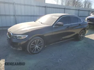2020 BMW 3 Series 330i xDrive with VIN WBA5R7C00LFH47308, listed as a Copart auction lot 45380045 with 72,684 mi miles and Clean Title. Bid and sale history available at carsss.com. Image 1.