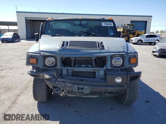 2006 Hummer H2 with VIN 5GRGN23U36H103240, listed as a Copart auction lot 72084594 with 130,814 mi miles and Salvage Title. Bid and sale history available at carsss.com. Image 5.