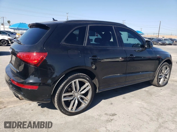 2015 Audi SQ5 Premium Plus with VIN WA1CGAFP0FA108036, listed as a Copart auction lot 52598845 with 177,987 mi miles and Clean Title. Bid and sale history available at carsss.com. Image 3.