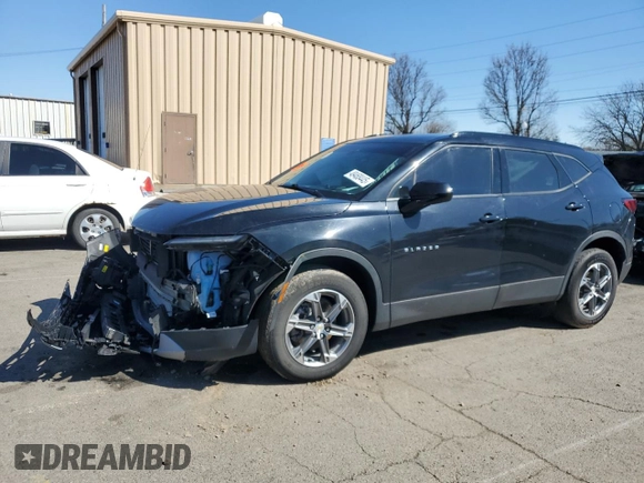 2023 Chevrolet Blazer LT z VIN 3GNKBHR45PS186815, wystawiony jako Copart lot #49468445 z przebiegiem 34 978 mil mil oraz Szkoda całkowita • Salvage title. Historia ofert i sprzedaży dostępna na DreamBid. Obrazek 1.