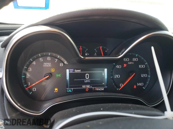 2018 Chevrolet Impala Premier with VIN 2G1125S35J9178263, listed as a Copart auction lot 81428444 with 181,162 mi miles and Salvage Title. Bid and sale history available at DreamBid. Image 9.