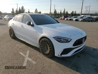 2023 Mercedes-Benz C 43 AMG with VIN W1KAF8HB1PR075633, listed as a Copart auction lot 88280235 with 29,754 mi miles and Salvage Title. Bid and sale history available at DreamBid. Image 10.