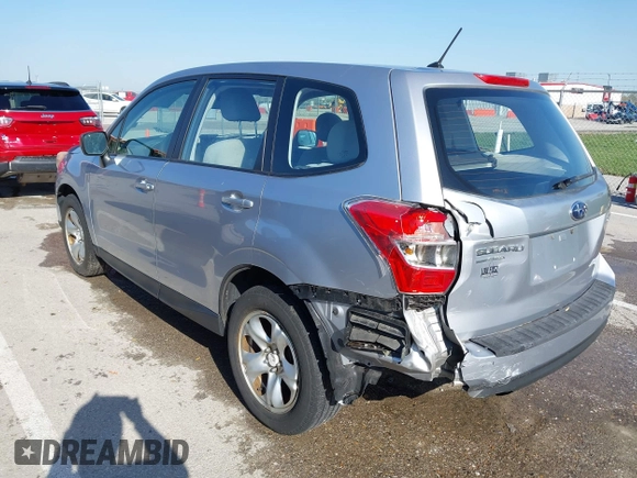 2014 Subaru Forester 2.5i with VIN JF2SJAACXEH425952, listed as a IAAI auction lot 41961385 with 96,363 mi miles. Bid and sale history available at carsss.com. Image 3.