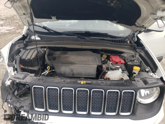 2020 Jeep Renegade Latitude with VIN ZACNJBBB9LPL41423, listed as a Copart auction lot 45512325 with 0 mi miles and Salvage Title. Bid and sale history available at carsss.com. Image 12.