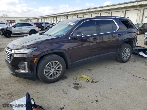 2023 Chevrolet Traverse LT Cloth with VIN 1GNERGKW7PJ244312, listed as a Copart auction lot 85791024 with 29,754 mi miles and Salvage Title. Bid and sale history available at carsss.com. Image 1.
