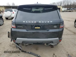 2021 Land Rover Range Rover Sport SE with VIN SALWG2SU7MA777169, listed as a Copart auction lot 41338075 with 80,180 mi miles and Salvage Title. Bid and sale history available at carsss.com. Image 6.