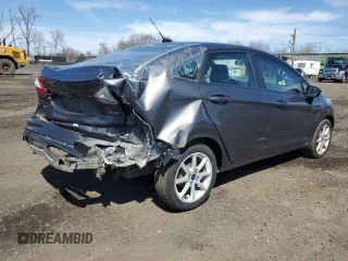 2017 Ford Fiesta SE with VIN 3FADP4BJ7HM136764, listed as a Copart auction lot 50699105 with 66,265 mi miles and Salvage Title. Bid and sale history available at carsss.com. Image 3.