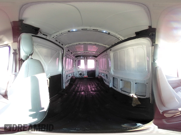 2015 Ford Transit Cargo with VIN 1FTNR2CG1FKA07097, listed as a Copart auction lot 61985765 with 74,100 mi miles and Salvage title. Bid and sale history available at DreamBid. Image 15.