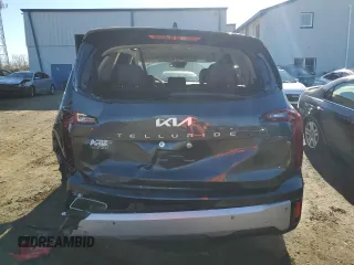2024 Kia Telluride LX with VIN 5XYP24GC0RG553481, listed as a Copart auction lot 83525194 with 3,934 mi miles and Salvage title. Bid and sale history available at DreamBid. Image 6.
