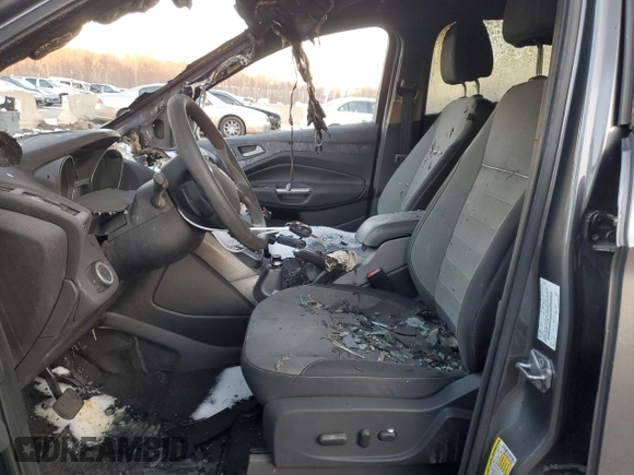 2014 Ford Escape SE with VIN 1FMCU9GX8EUA34028, listed as a Copart auction lot 86412394 with Not Provided miles and Salvage Title. Bid and sale history available at DreamBid. Image 7.