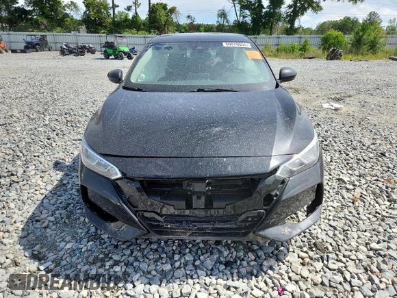 2021 Nissan Sentra SV with VIN 3N1AB8CV5MY299603, listed as a Copart auction lot 60078055 with 83,520 mi miles and Salvage title. Bid and sale history available at DreamBid. Image 5.