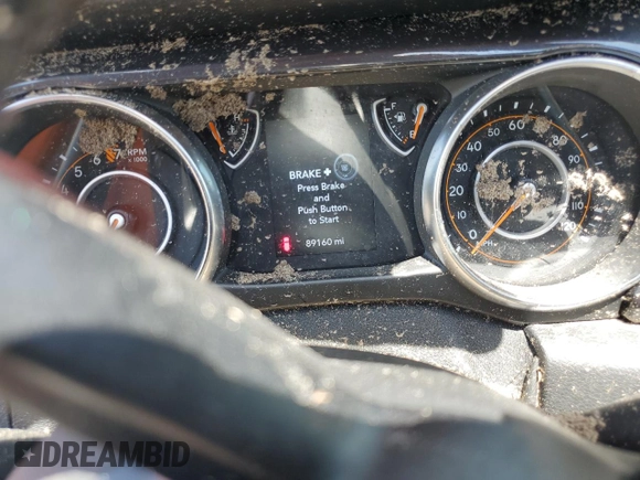 2020 Jeep Wrangler Unlimited Sport S с VIN 1C4HJXDG0LW186740, выставлен на аукционе Copart как лот 65562215 с пробегом 89 160 миль миль и На запчасти • Non repairable. История ставок и продаж доступна на DreamBid. Изображение 9.