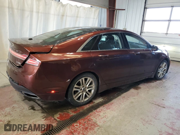 2015 Lincoln MKZ z VIN 3LN6L2J96FR600052, wystawiony jako Copart lot #56194715 z przebiegiem 259 911 mil mil oraz Szkoda całkowita • Salvage title. Historia ofert i sprzedaży dostępna na DreamBid. Obrazek 3.