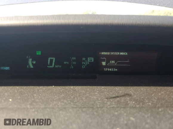 2010 Toyota Prius II z VIN JTDKN3DU0A5171568, wystawiony jako Copart lot #57046455 z przebiegiem 279 453 mil mil oraz Szkoda całkowita • Salvage title. Historia ofert i sprzedaży dostępna na DreamBid. Obrazek 9.