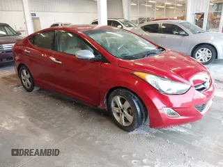 2013 Hyundai Elantra Limited with VIN KMHDH4AE2DU604574, listed as a IAAI auction lot 41638379 with 164,276 mi miles and . Bid and sale history available at DreamBid. Image 1.