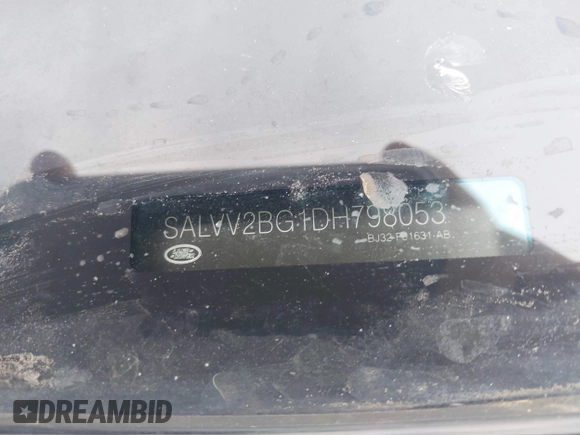 2013 Land Rover Range Rover Evoque Prestige Premium с VIN SALVV2BG1DH798053, выставлен на аукционе IAAI как лот 42178057 с пробегом 154 820 миль миль и . История ставок и продаж доступна на DreamBid. Изображение 9.