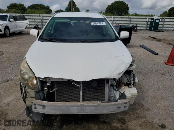 2009 Pontiac Vibe w/1SB with VIN 5Y2SP67029Z432403, listed as a Copart auction lot 75915654 with 125,062 mi miles and Salvage Title. Bid and sale history available at carsss.com. Image 5.