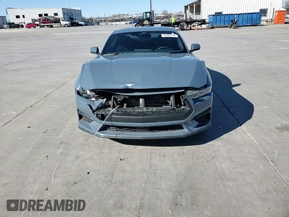 2024 Ford Mustang EcoBoost with VIN 1FA6P8TH3R5137767, listed as a Copart auction lot 47287715 with 10,448 mi miles and Salvage Title. Bid and sale history available at DreamBid. Image 11.