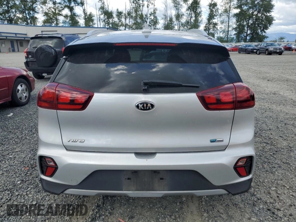 2020 Kia Niro LX with VIN KNDCB3LC4L5438588, listed as a Copart auction lot 57137314 with 29,087 mi miles and Salvage Title. Bid and sale history available at carsss.com. Image 6.