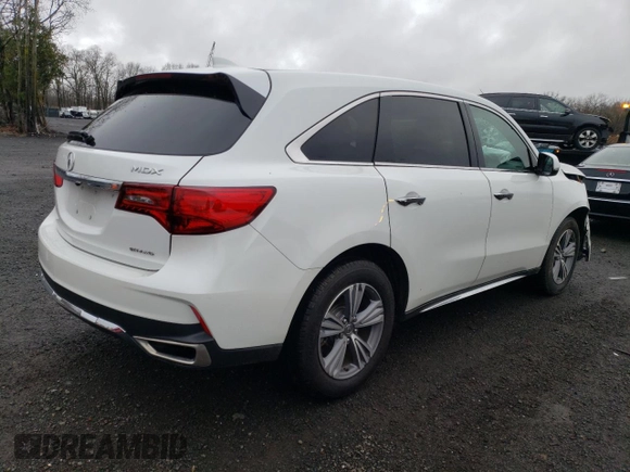 2020 Acura MDX with VIN 5J8YD4H3XLL036487, listed as a Copart auction lot 70357372 with 25,905 mi miles. Bid and sale history available at carsss.com. Image 3.