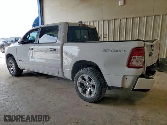 2020 Ram 1500 Lone Star with VIN 1C6RREFT7LN361686, listed as a Copart auction lot 59579555 with 74,421 mi miles and Salvage title. Bid and sale history available at DreamBid. Image 2.