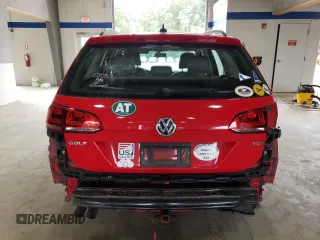 2015 Volkswagen Golf SportWagen TDI SE with VIN 3VWFA7AU6FM518182, listed as a Copart auction lot 72330924 with 148,890 mi miles and Salvage Title. Bid and sale history available at carsss.com. Image 6.